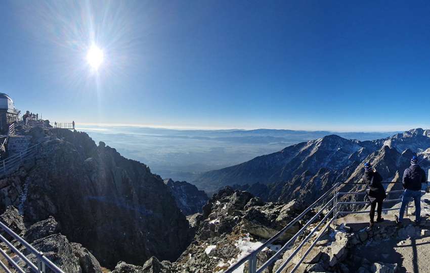 Mt Lomnický štít in summer