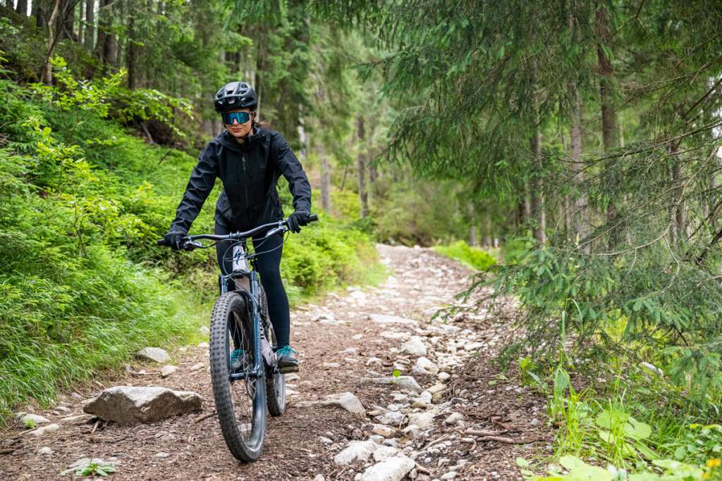 Cyklotrasa na Liptove Vrbické pleso Repiská