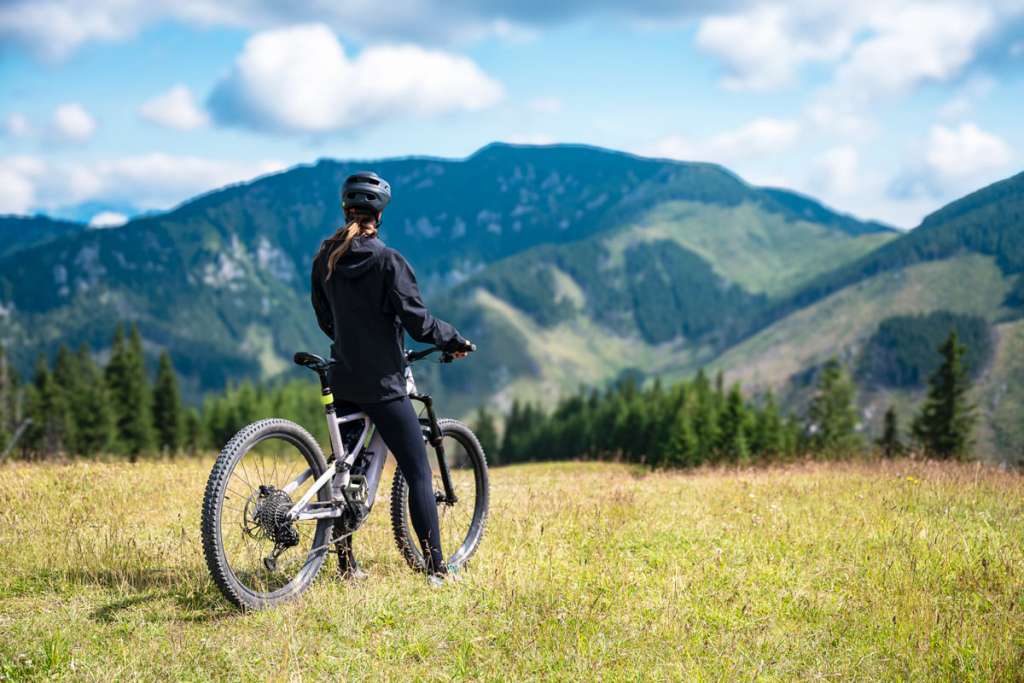 Cycle route in Jasná Slovakia