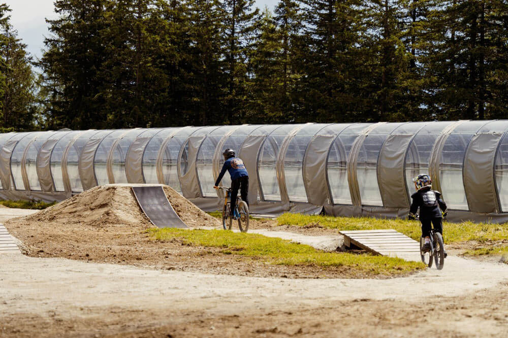 Skill Center im Bikepark Innsbruck 