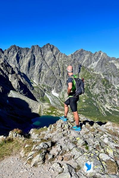 hiking in the High Tatras Litvorove pleso