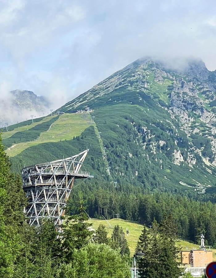 Lookout tower at Štrbské Pleso