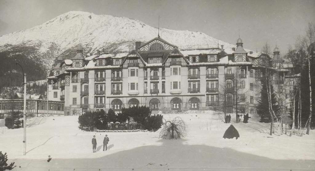 Grandhotel Starý Smokovec in winter