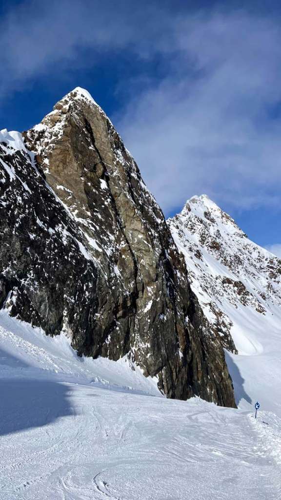 Stubaier Gletscher resort in Austria