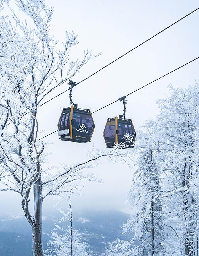 Cable cars in Szczyrk