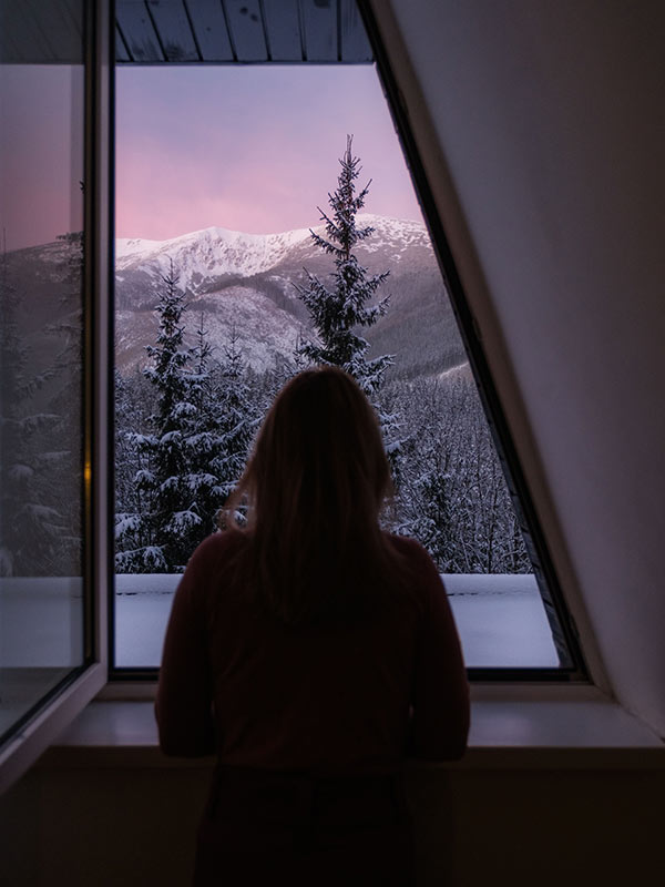 View from the window of Hotel Ostredok