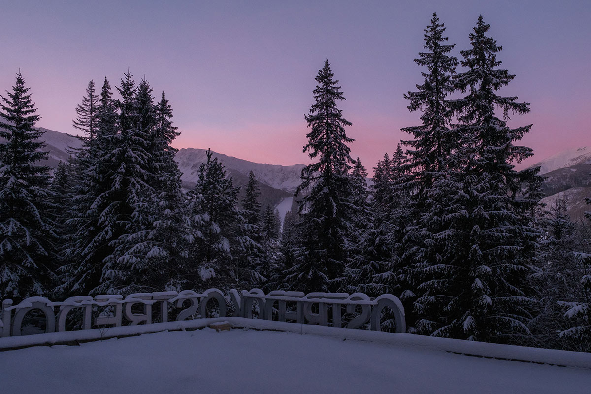 View from the window of Hotel Ostredok