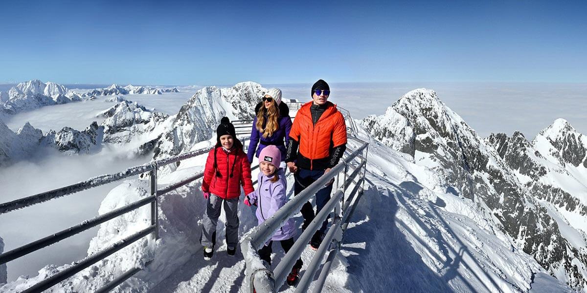 Familienausflug zum Lomnitzer Spitze