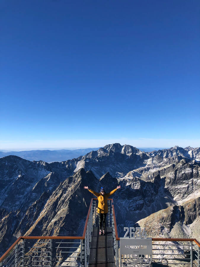 Mt Lomnický štít and its breathtaking views