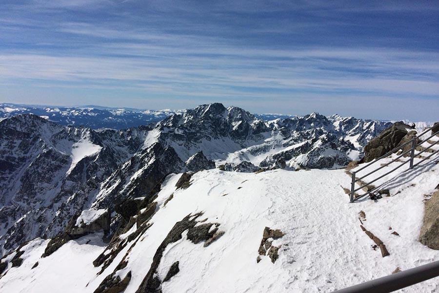 Ausblicke vom Lomnitzer Spitze