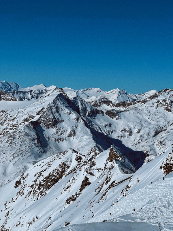 Panoramatický výhled z Mölltaler Gletscher