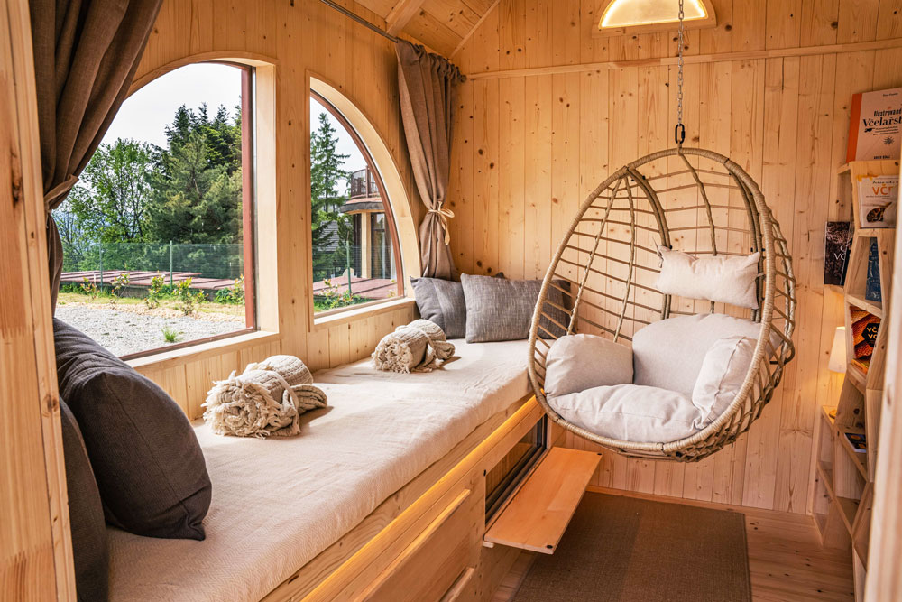 Innenraum des Apidomcek in Stary Smokovec