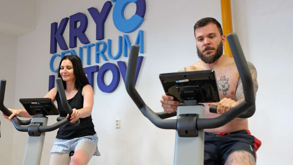 Cardio training after a cryotherapy session