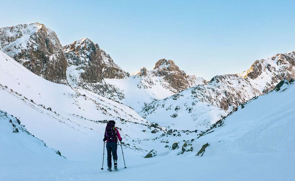 Wintertourismusgebiet Studené doliny