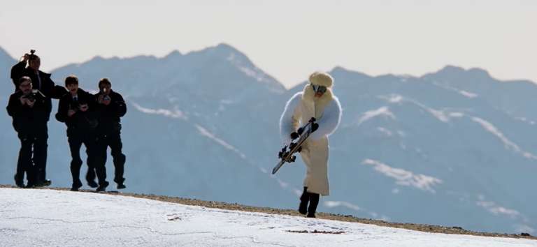 Mölltaler Gletscher shines in the JACQUEMUS x Nike campaign
