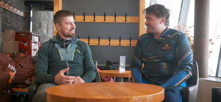 Igor Rattaj and Peter Sagan on the vision for a bike park in Jasná