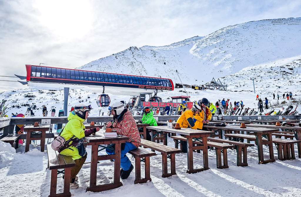 Terrace at Skalnaté Pleso