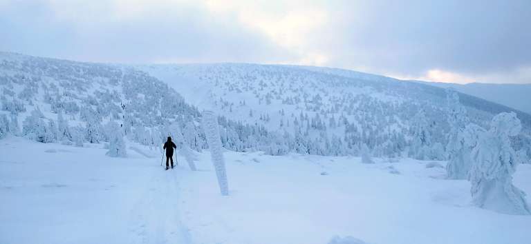 Why the Krkonoše are a paradise for ski mountaineers