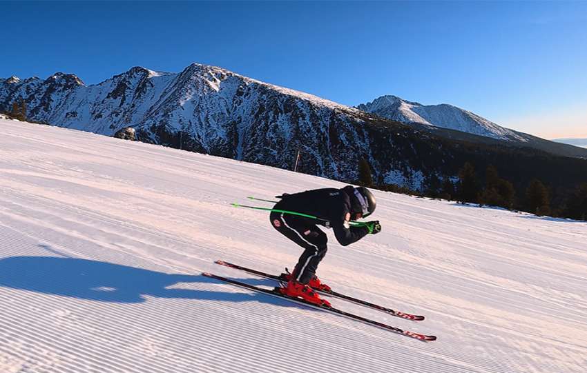 Michal Bekeš speed skiing