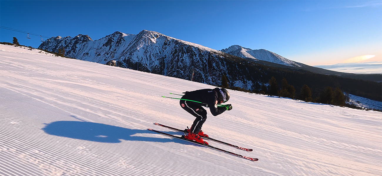 Michal Bekeš speed skiing