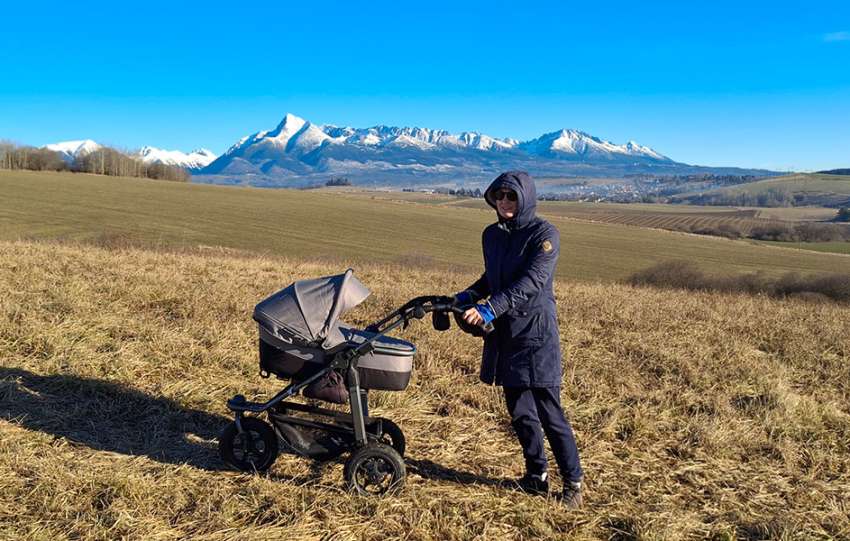 Výlet s kočíkom v Tatrách