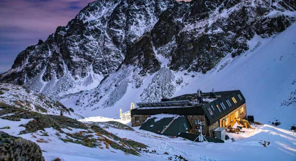 Menedékház a Tátrában