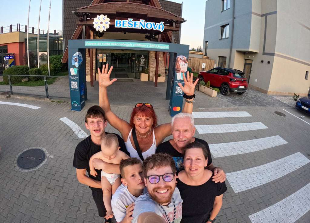 Családi üdülés Bešeňovában