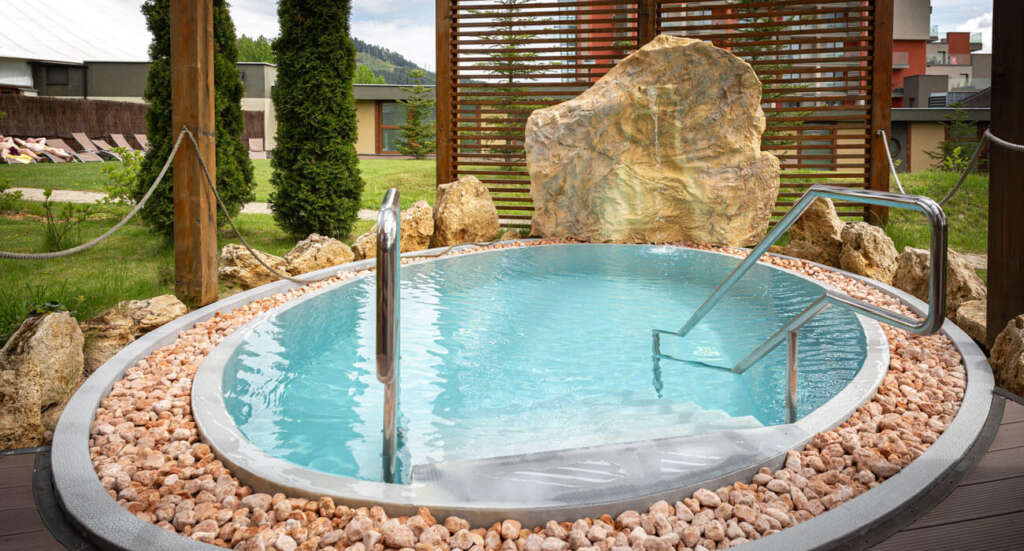 Hűtőmedence a bešeňói wellnessközpontban