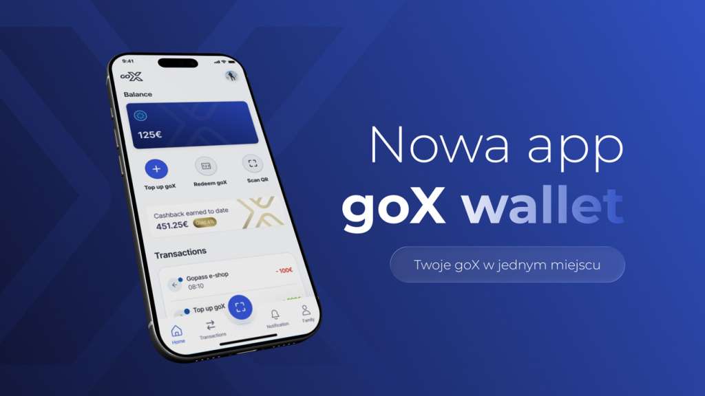 Nowa goX wallet